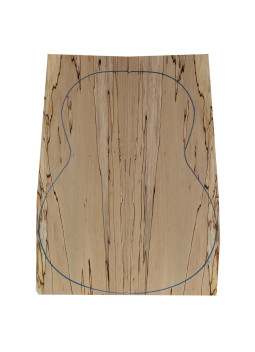 Spalted Beech Classic Guitar Backs