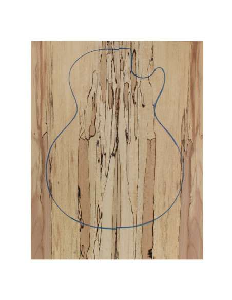 Spalted Beech Carved Top