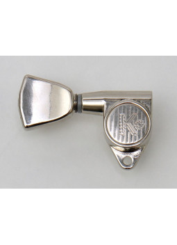 Kluson Roundback Tulip  3+3 Nickel