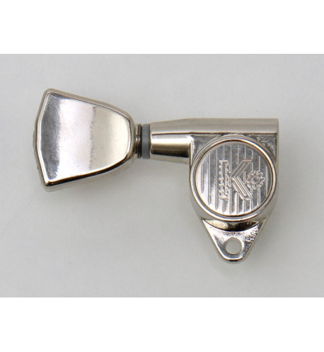 Kluson Roundback Tulip  3+3 Nickel