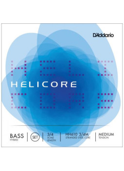 Juego Cuerdas Contrabajo D'Addario HH610 Helicore Hybrid