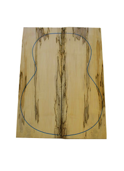 Spalted Maple Classic Guitar Backs