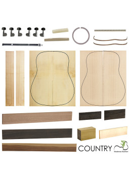 Kit Guitarra Acústica Country