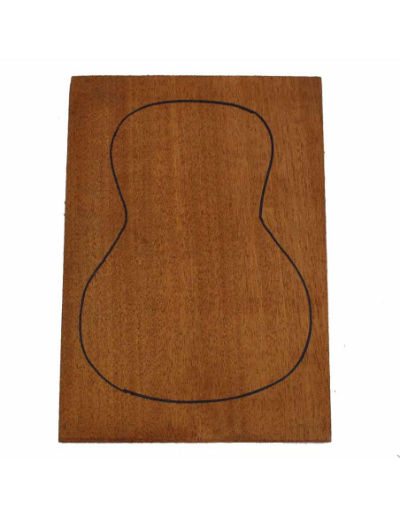 1 Piece African Mahogany Ukelele Soprano Tops