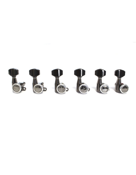 Gotoh® Machine Head 6 in-line  Cosmo Black SG360MGT/07-LCK