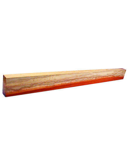 Mango neck through palo rojo bariolé para Guitarra o E-Basss