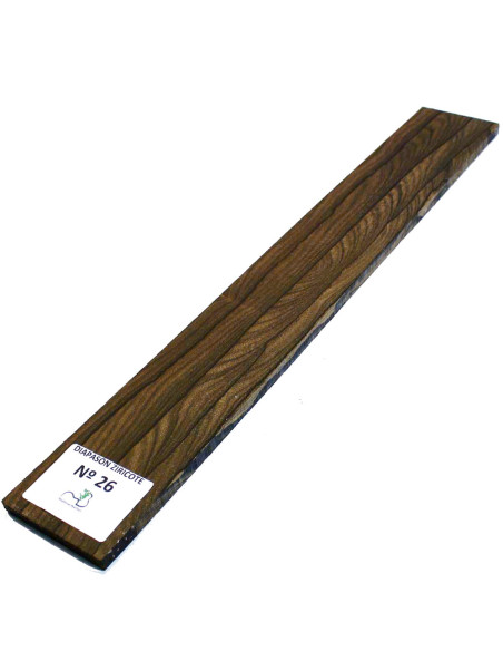 Tastiera Ziricote n.26 | Maderas Barber