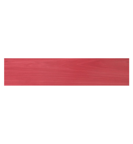 chapa de madera de colores rojo y negro