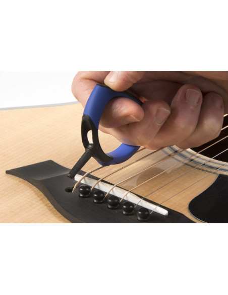 Outil de retrait du pivot de chevalet de guitare acoustique