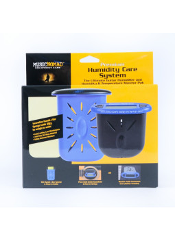 Compteur de température et d'humidité pour guitare avec humidificateur
