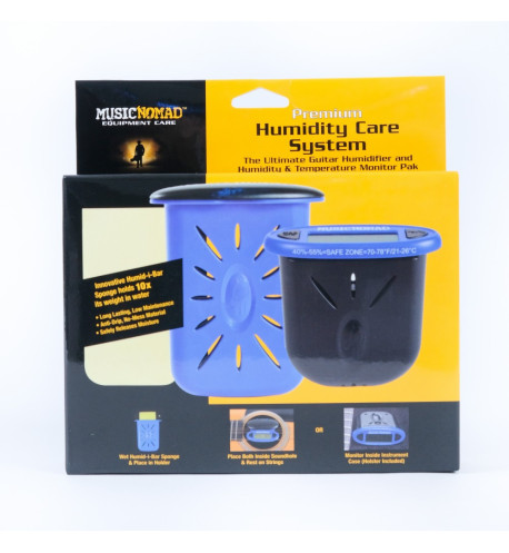 Medidor de temperatura y humedad para guitarra |Con humidificador