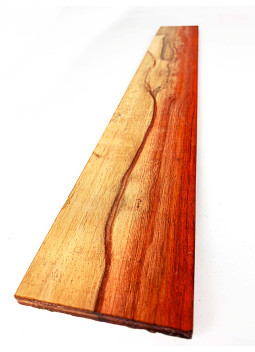 Padauk Bariolé Electric Guitar Fingerboard