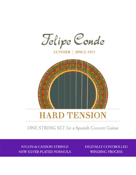 Comprar Juego Cuerdas Guitarra Concierto Felipe Conde Tensión Fuerte