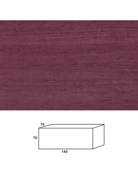 Purple Heart wood for lathe