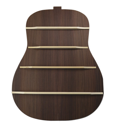 Set barras interiores acabados para fondo guitarra acústica