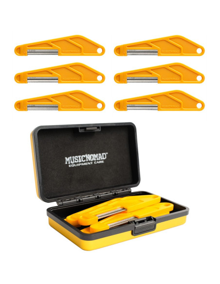 Comprar Set de 6 limas Diamante Light para cejuela chitarra elettrica