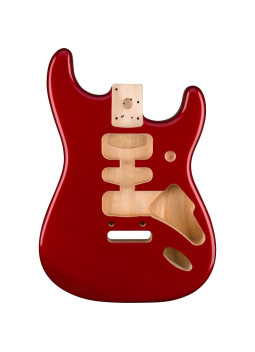 Cuerpo Aliso Deluxe Series Stratocaster® | Fender Candy Apple Red