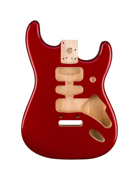 Corps en aulne Fender® Deluxe Series Stratocaster® - Candy Apple Red