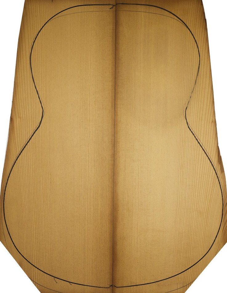 Tables Adirondack torréfié Master Guitare Classique