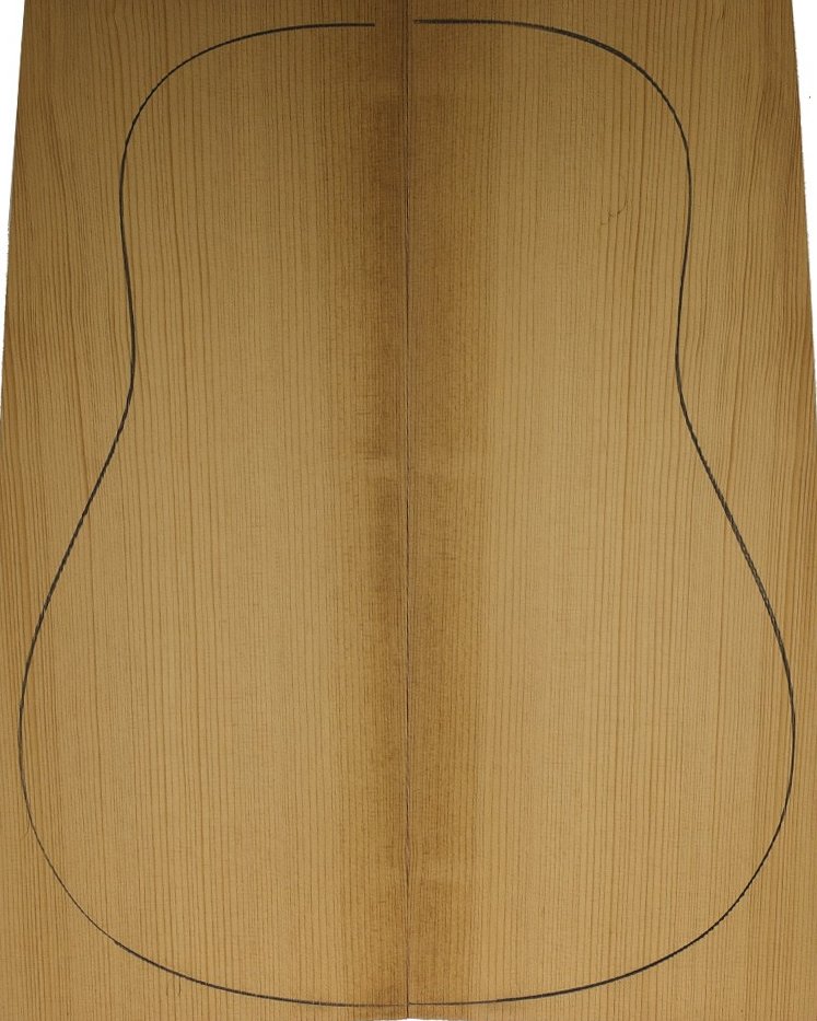 Tables Épinette Rouge Torréfiée 1re Guitare Acoustique