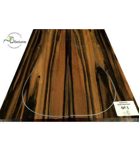 Carved Top Ébène Makassar Nº3