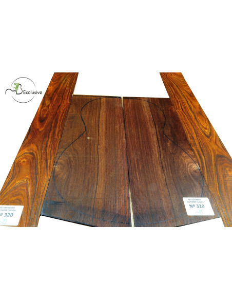 Jeu Cocobolo Guitare Classique Nº 320