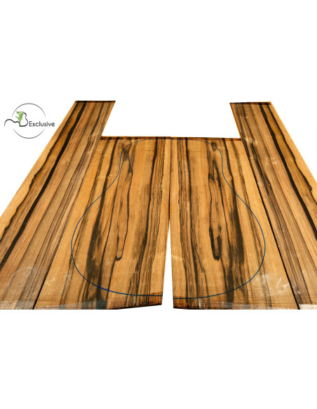 Comprar Set exotisches Ebenholz Akustikgitarre MB Exclusive Nr. 11G