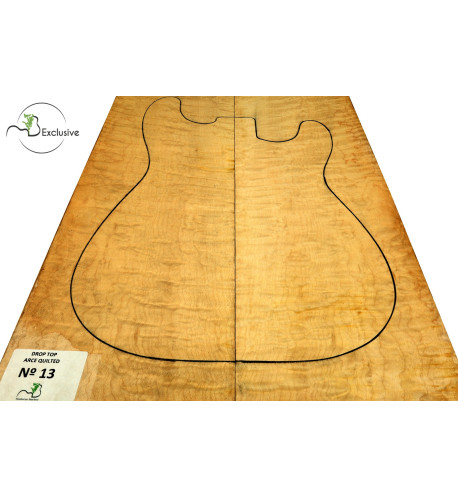 Drop Top Arce Quilted Master Guitarra Eléctrica Nº13