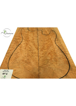 Drop Top Arce Quilted Master Guitarra Eléctrica Nº6