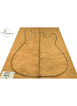 Drop Top Quilted Ahorn Master E-Gitarre Nr.4