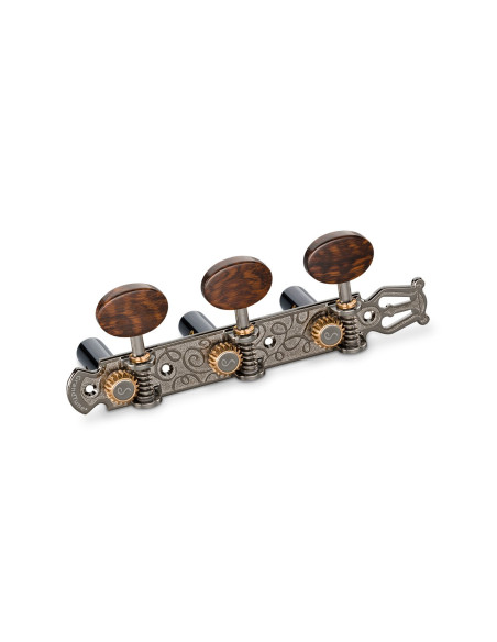 challer Machine Head GrandTune Classic Lyra Ruthenium Snakewood