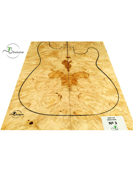 MB Exclusive Big Leaf Maple Burl Drop Nº 3