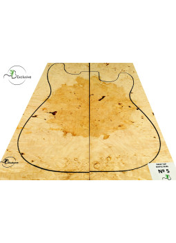 MB Exclusive Big Leaf Maple Burl Drop Top Nº 5