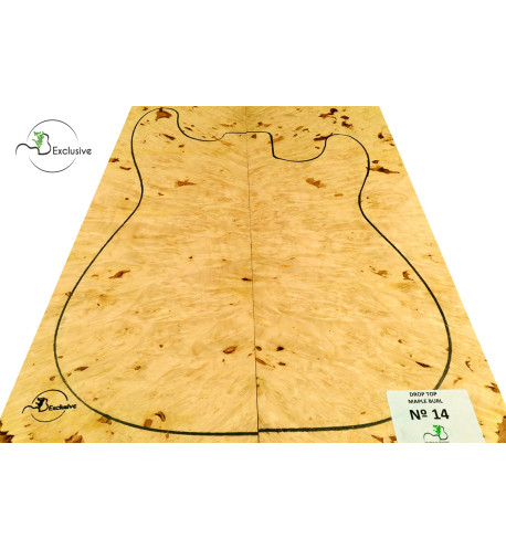 MB Exclusive Big Leaf Maple Burl Drop Nº 14