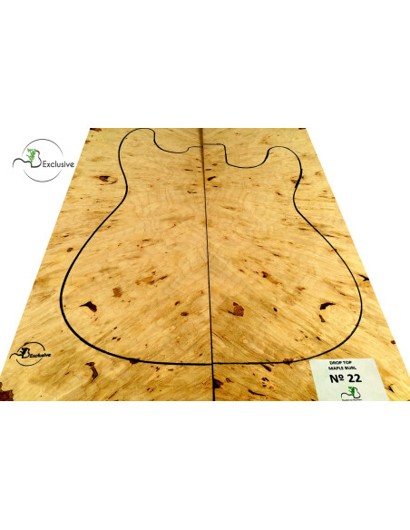 MB Exclusive Big Leaf Maple Burl Drop Nº 22