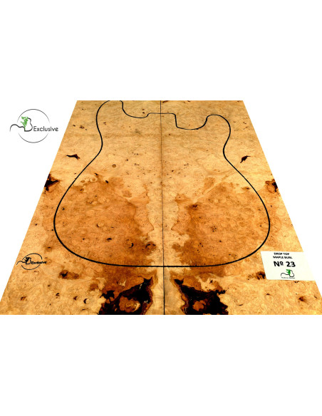 MB Exclusive Big Leaf Maple Burl Drop Nº 23