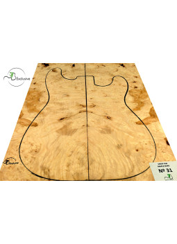MB Exclusive Big Leaf Maple Burl Drop Top Nº 31