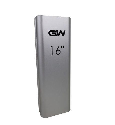 16" Aluminum Sanding Block | Maderas Barber