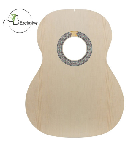 B European Spruce Finished Classic Guitar Top