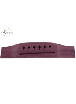 Purple Heart Acoustic Guitar Finished Bridge MB Exclusive AR11