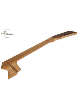 Mango Acabado Samanguila Guitarra Acústica + Pala palo santo de India