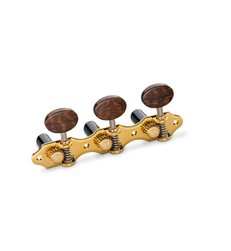 Mécaniques GrandTune Schaller® Hauser Doré Bois d'Amourette