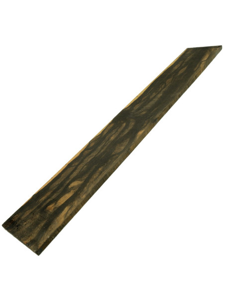 Clearance Exotic Ebony Fingerboard 470/530x75x9 mm| Maderas Barber