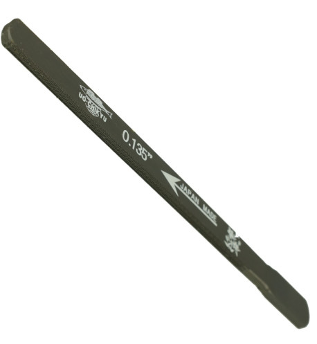 Feile Ranura de Sattel Doble Filo Uo-Chikyu 0.135" | Japonesas