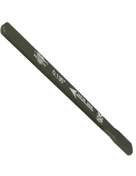 Uo-Chikyu Double Edged Nut Slot Japanese File 0.135" | Stainless Steel
