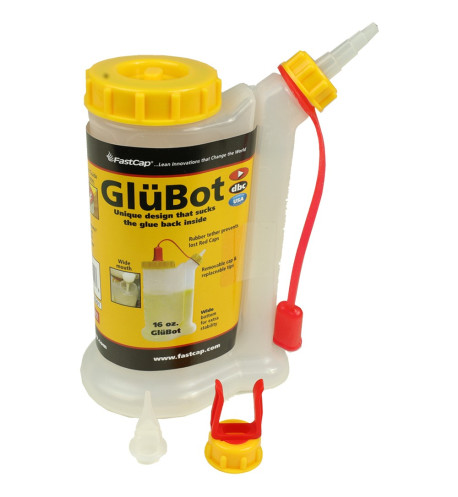 Glue Bottle Glubot 16 oz FastCap | Maderas Barber