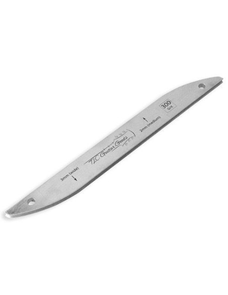 Heavy duty diamond fret crown file doublesided 300 grit | Maderas