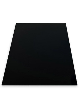 Feuille de Transfert Pickguard Monocouche Noir 210x290x2,2mm