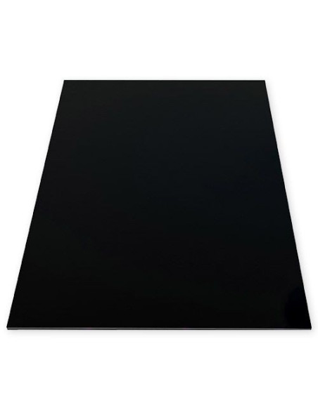 Black-White-Black 3-ply pickguard blank 210x290x2.4 mm
