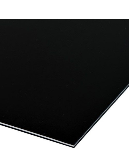 Feuille de Transfert Pickguard 3 Couches Noir/Blanc/Noir  210x290x2,4mm